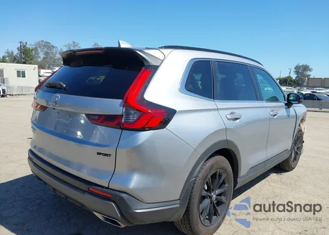 2024 Honda Cr-V Hybrid Sport-L из США, поврежденный, VIN 7FARS5H84RE013555